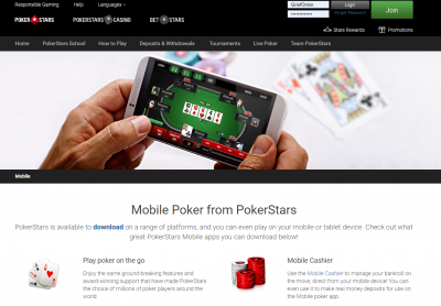 Мобильный ПокерСтарс